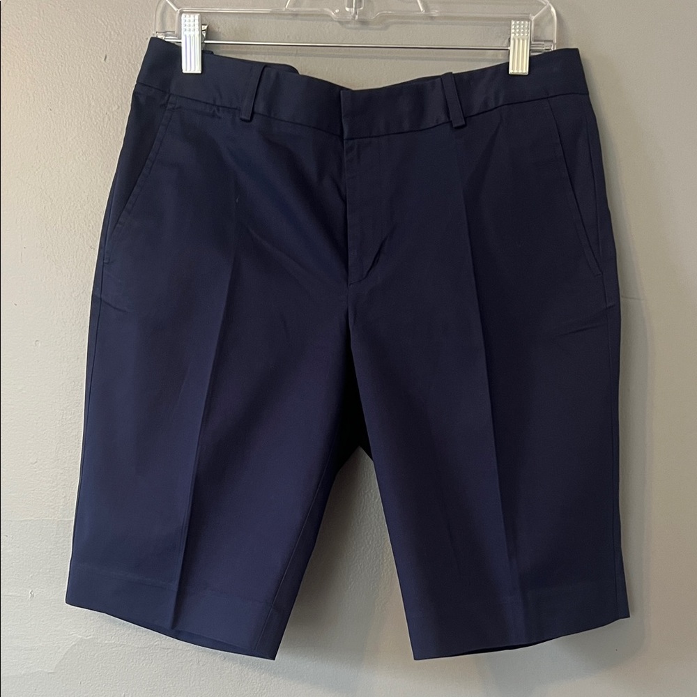 Ralph Lauren Navy Flat-Front Men's Shorts
